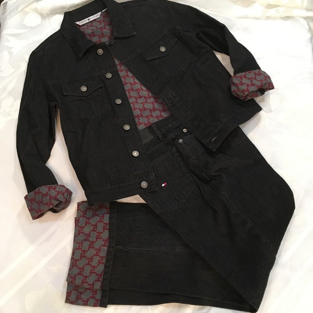 Vintage Tommy Hilfiger Logo Jacket & Jeans - Picture 10 of 10